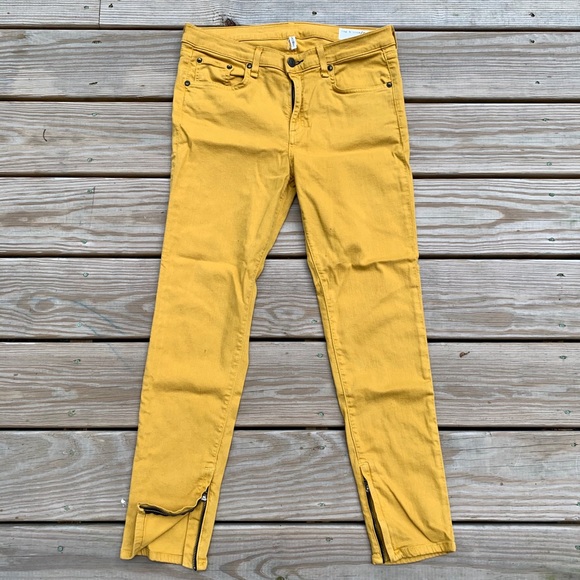 rag & bone Denim - Rag & Bone ankle zip jeans